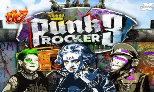 Interface do jogo Punk Rocker 3 com temática urbana de Berlim